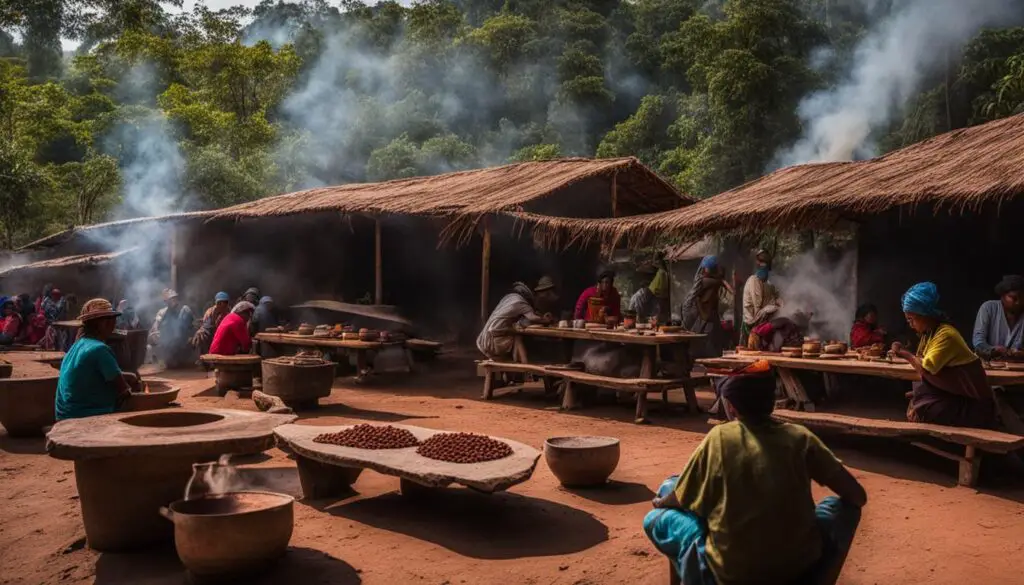 Chocolatada in Umasbamba