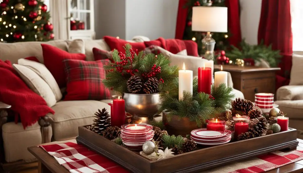 Christmas Coffee Table Decor