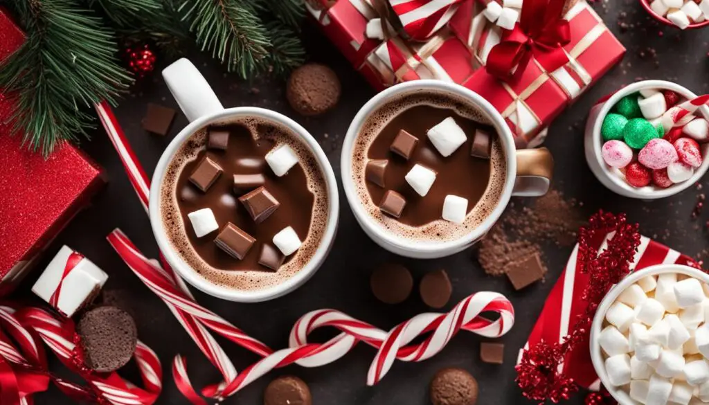 DIY hot chocolate mug gift