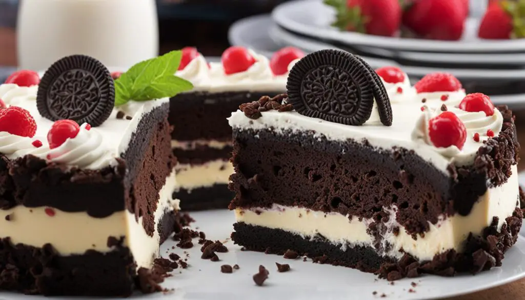 Ice Cream Cake with Oreo Crust