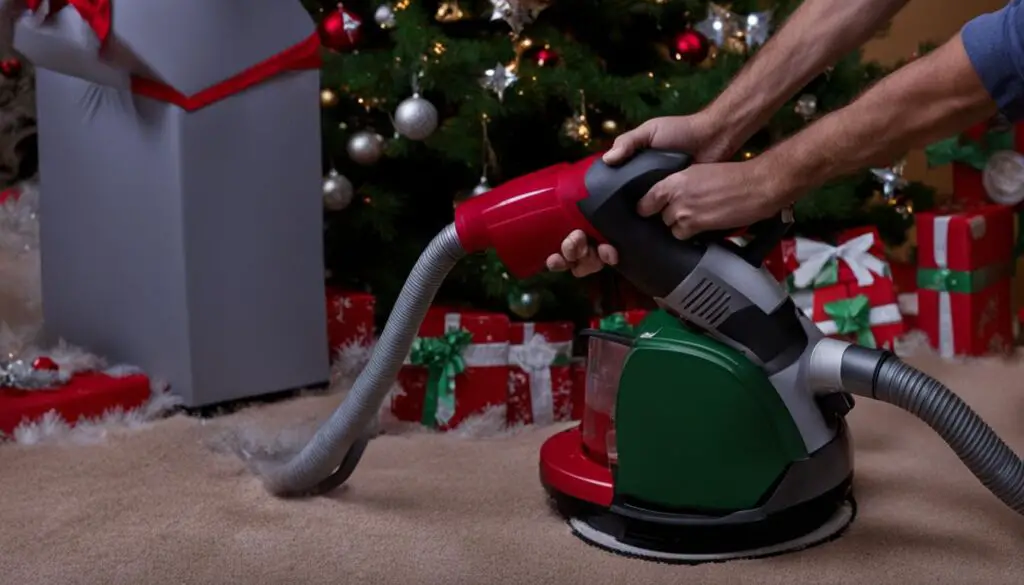 diy christmas tree clean up