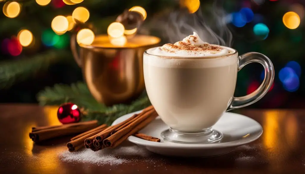 eggnog latte at home