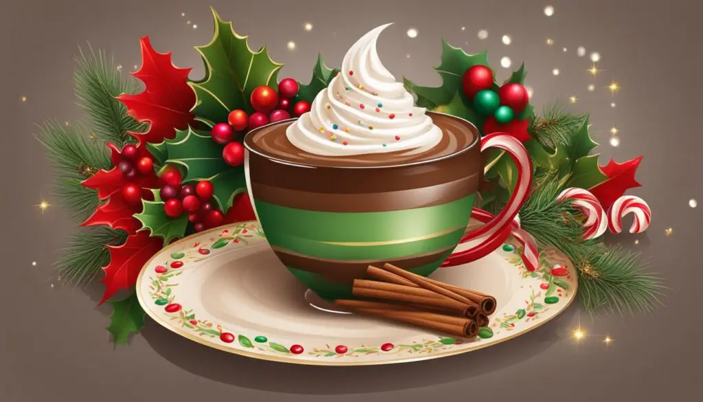 festive hot chocolate