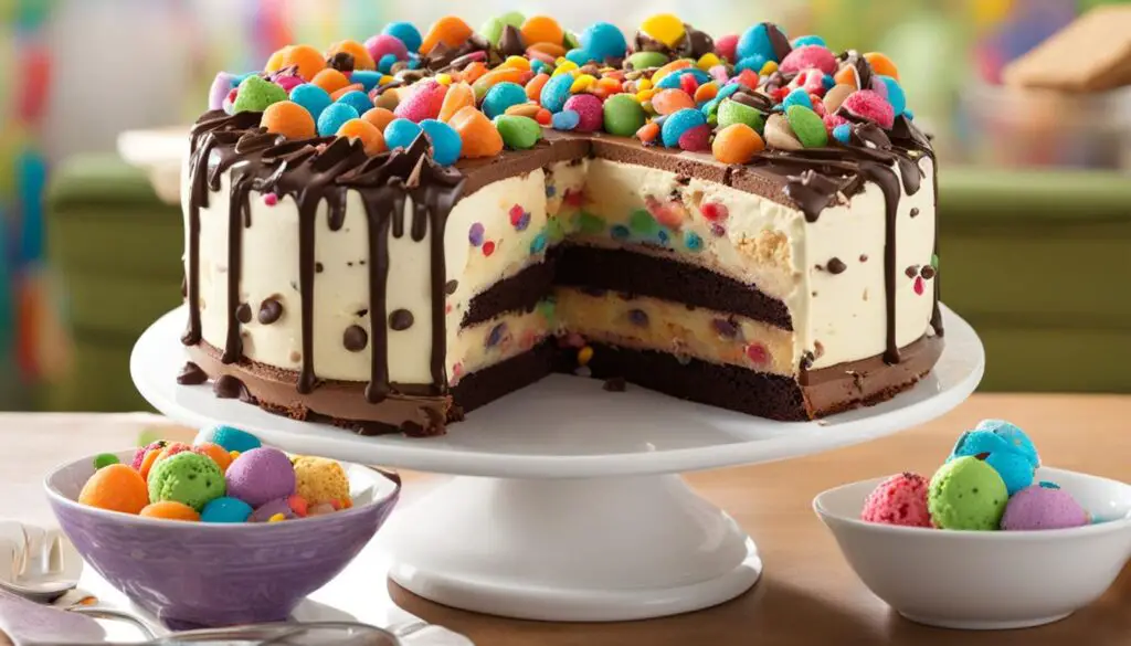 homemade ice cream cake