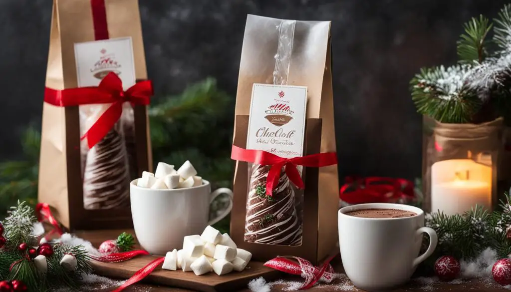 hot chocolate cone packaging