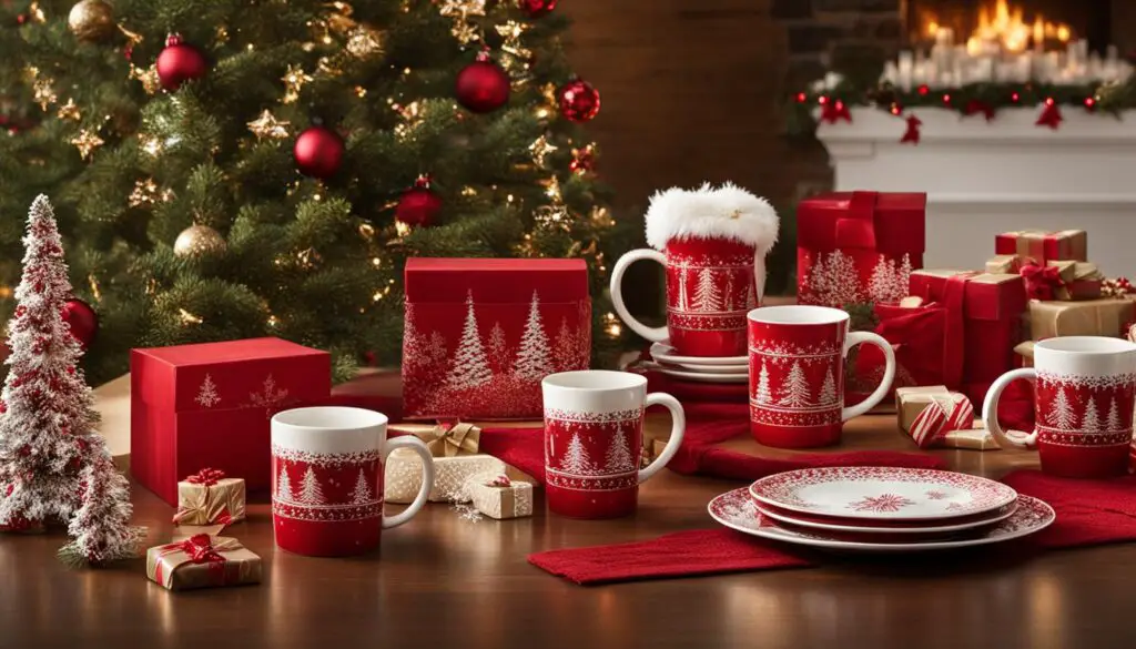 kohl's christmas mug collection