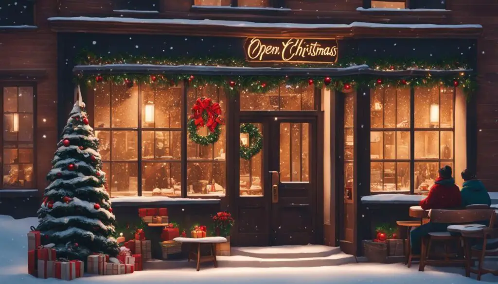 restaurants open on christmas day