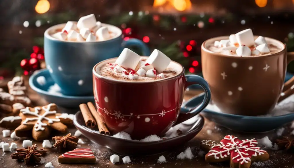 Christmas hot chocolate