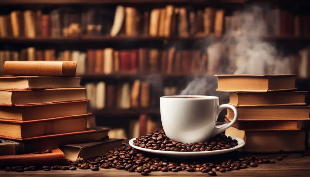 coffee-related books and art