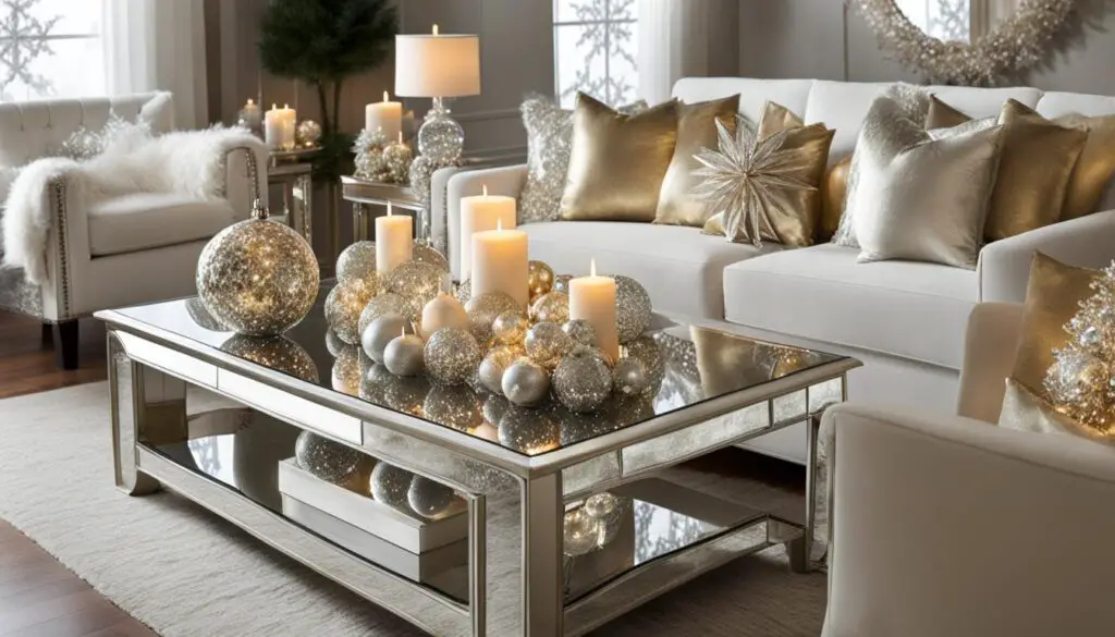 Christmas Mirror Coffee Table Decor Guide RimeRealm