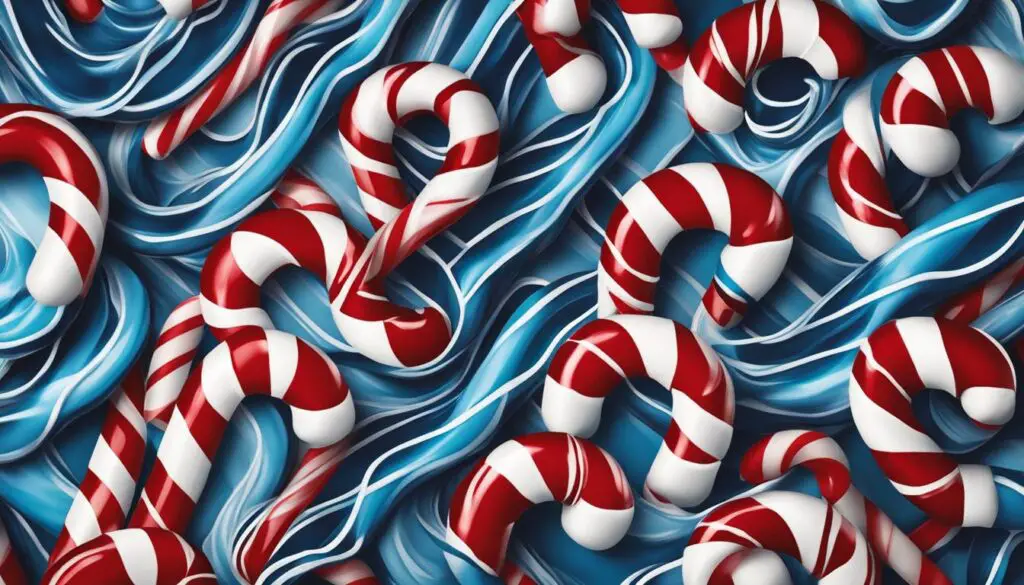 candy cane cooling sensation