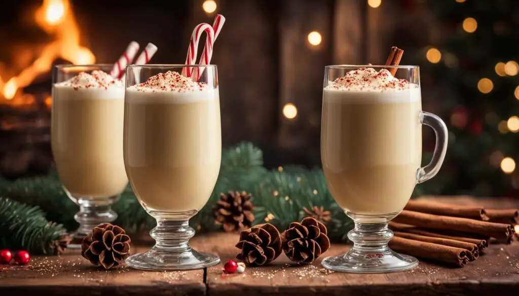 festive eggnog alcohol pairings