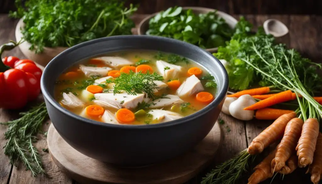 healing properties of chicken soup