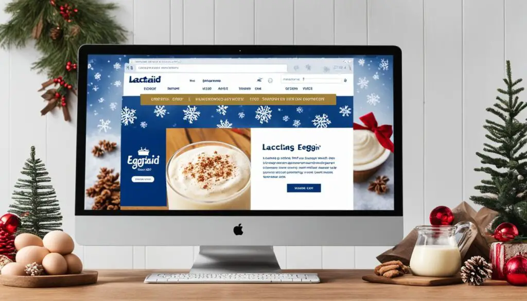 lactaid eggnog online purchase